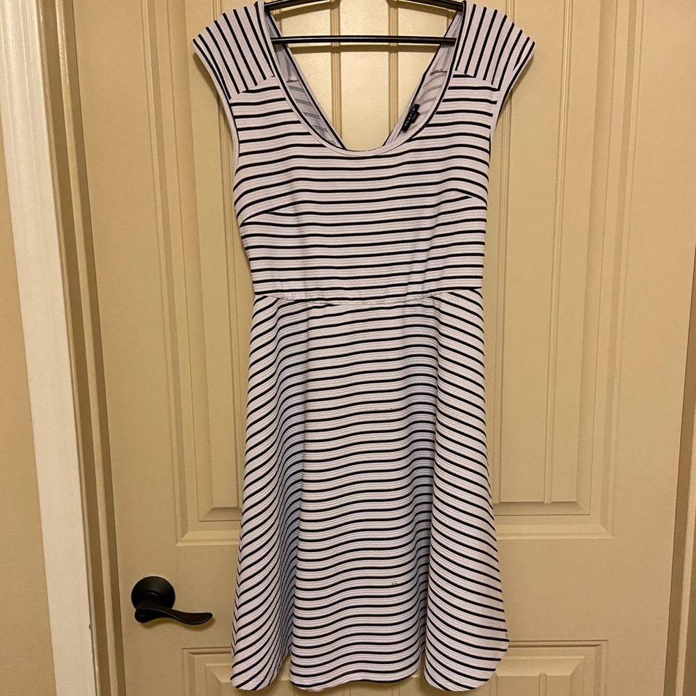 Blacks and white dress
